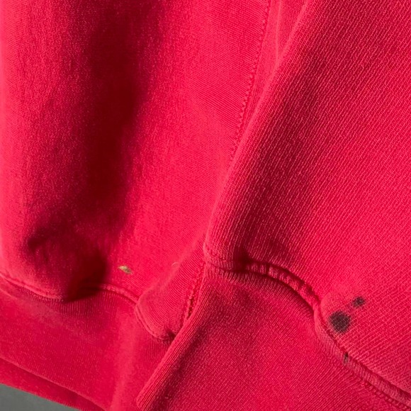 Vintage wisconsin pullover crewneck sweater red - Picture 4 of 4